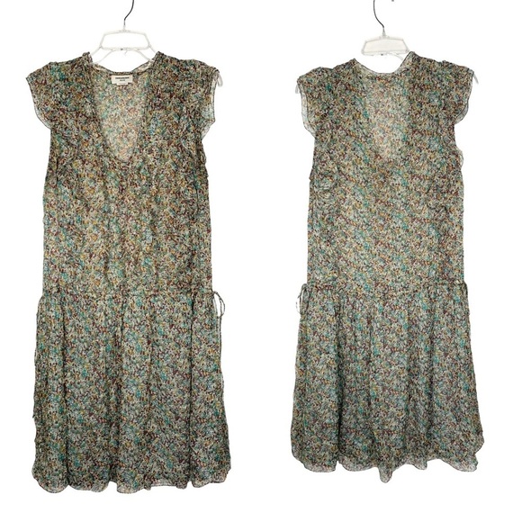 Zadig & Voltaire Deluxe Rimana Silk Print Dress - Picture 2 of 5